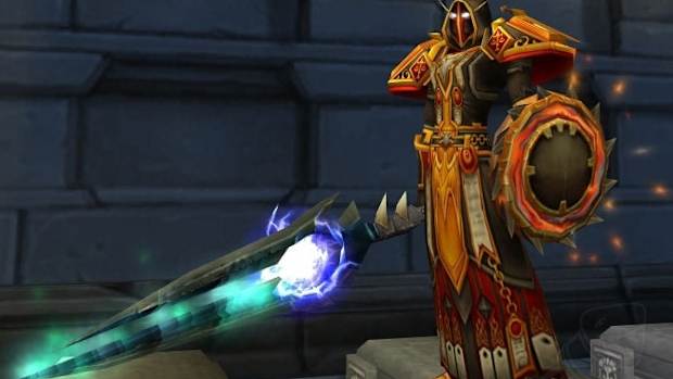 Paladin Tier 2 Judgement Armor transmog set in World of Warcraft.